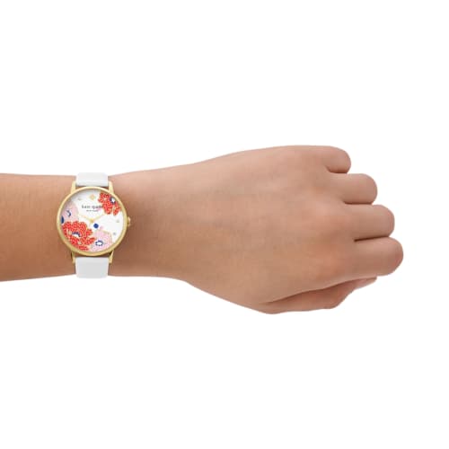 Kate Spade New York METRO KSW1826 Women's Watch, White