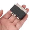 AV TV Разъем Адаптер Штекер Phono Вход Scart Папа на 3RCA Мама 21PIN
