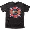 Def Leppard Rock Of Ages Юнион Джек Мужская Футболка Музыка Классическая Футболка Группы Черная
