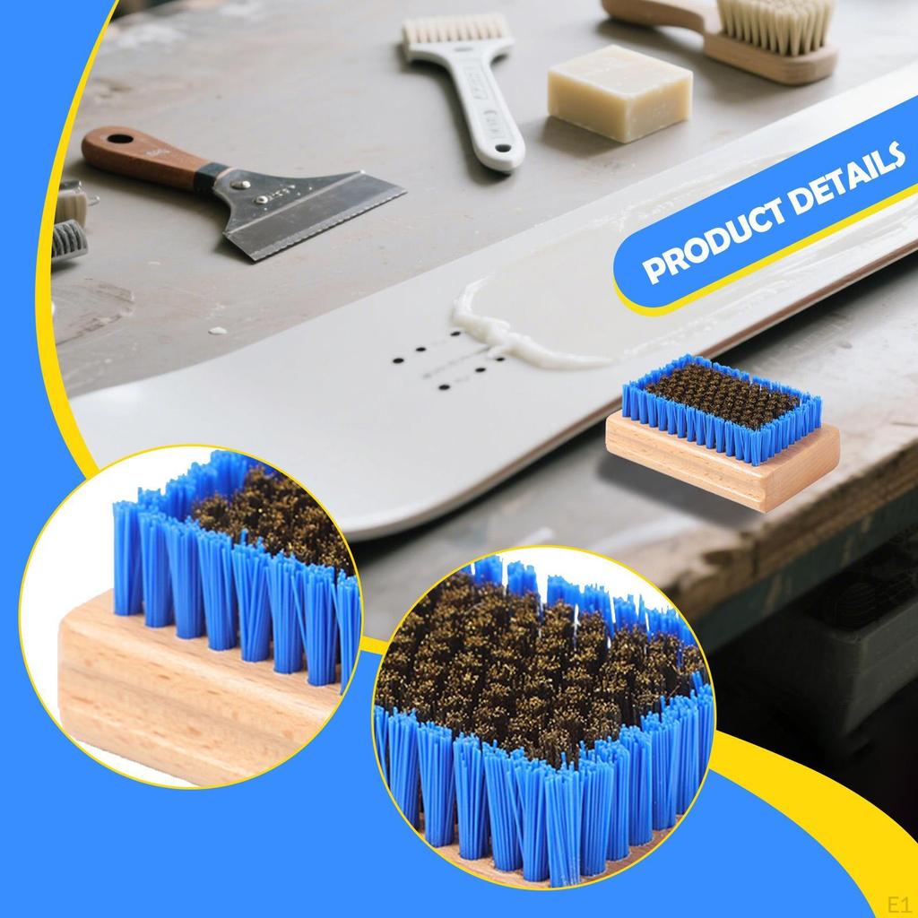 Snowboard Brush Remover Cleaning Tool Skiing Board for Traveling Practice