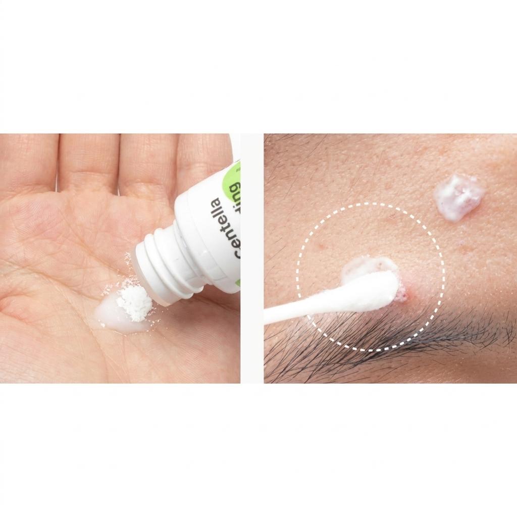 TIA'M Официальная пудра Centella Blending (10г) - [K-BEAUTY] Индивидуальная успокаивающая пудра с центеллой и точечное средство