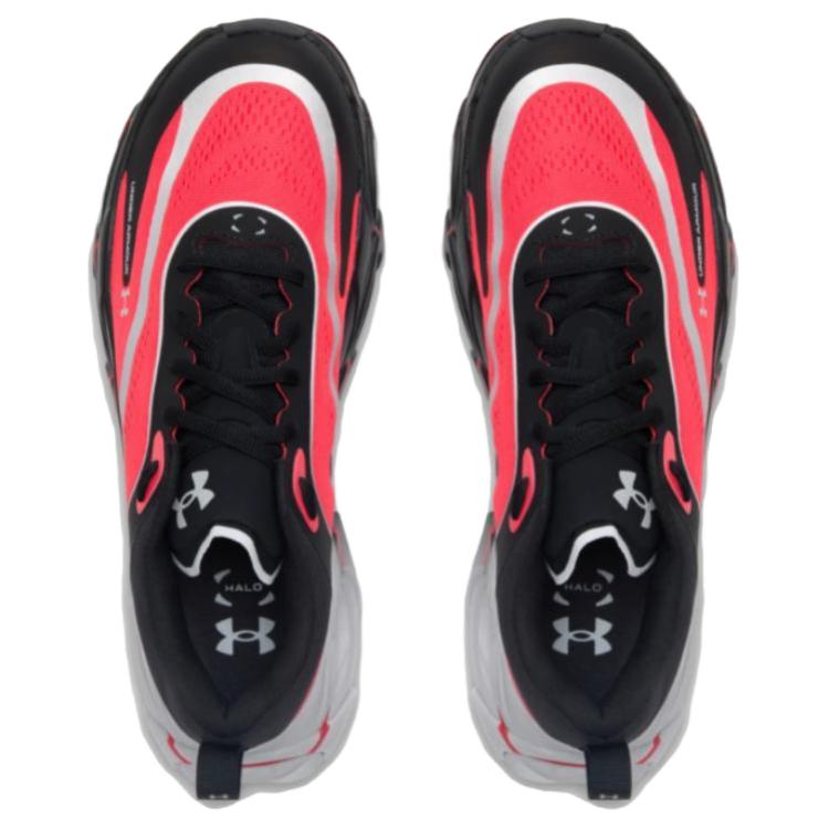 Under Armour Halo Racer Black Racer Red Men Sneakers Distant-Grey 6007639-002