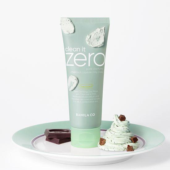 BANILA CO Clean It Zero Угольная капсульная глиняная маска для пор 100 г
