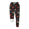 Women's Casual Fashion Home Print Velvet Sweatpants