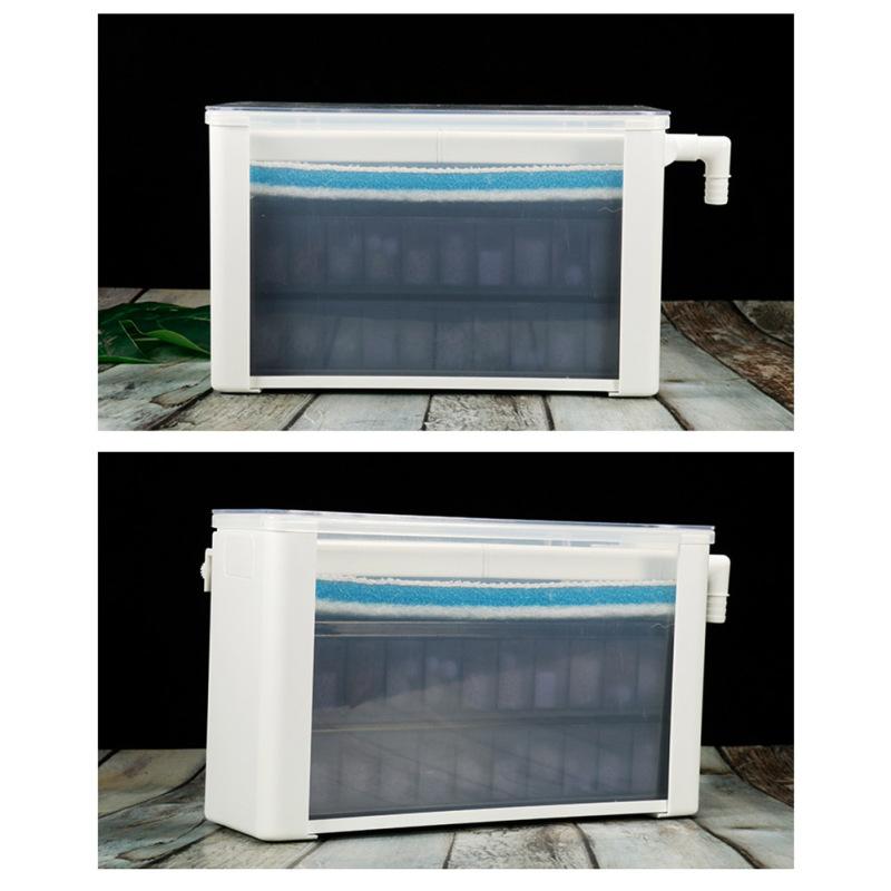 3-в-1 фильтр-бокс черепаха верхний фильтр очиститель низкого уровня воды циркуляционный фильтр для аквариума