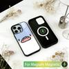 Shark Cute Phone Case For iPhone17,16,15,14,13,12,11 Plus,Pro Magnetic For Magsafe Wireless Charging