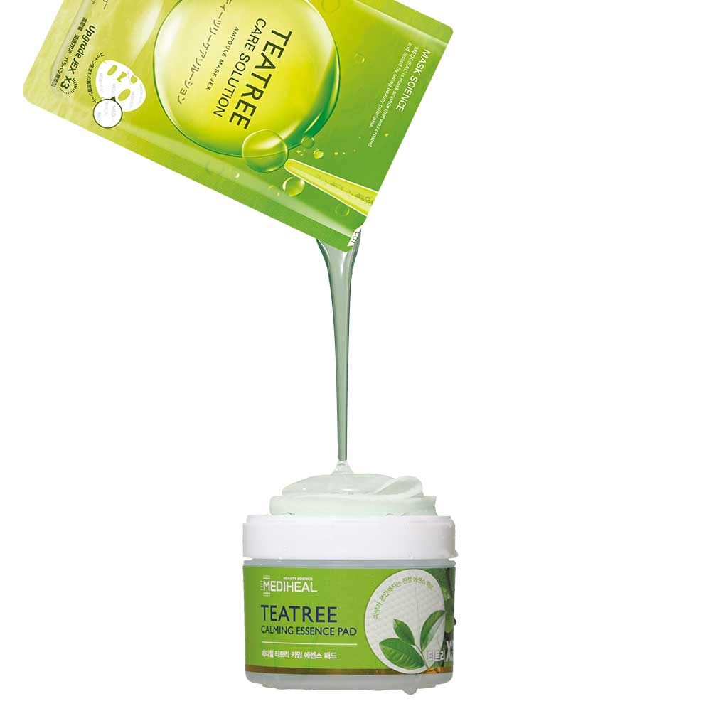 MEDIHEAL [Authentic] Tea Tree Calming Essence Pads, 50 Pads (x 1)