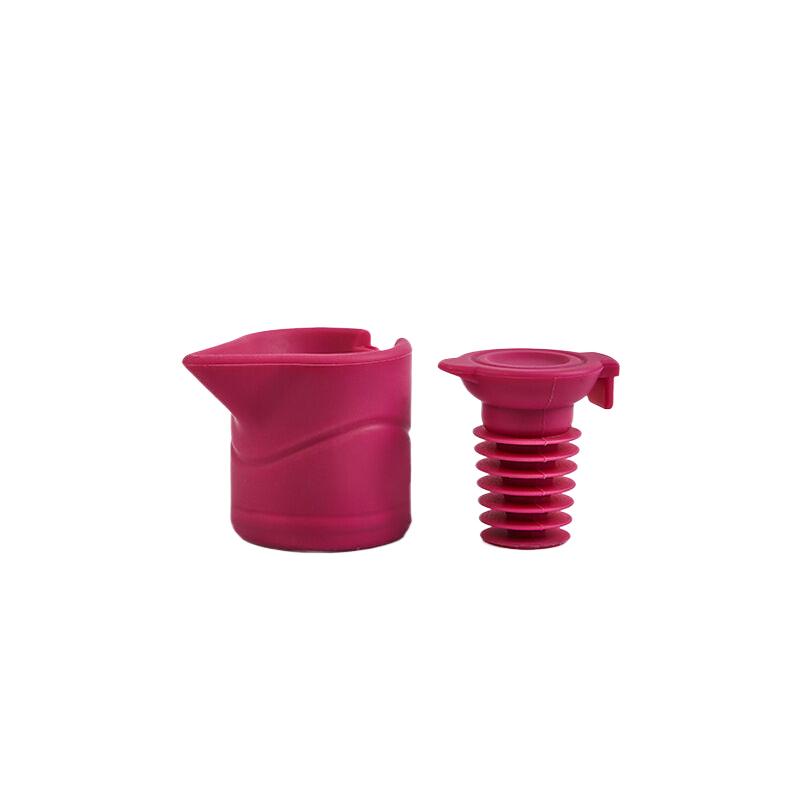 Мягкая силиконовая пробка для герметизации красного вина, пробка для шампанского, бытовая креативная пробка для сохранения свежести, герметичная пробка, винная, пищевого класса, многоцветная