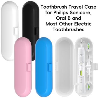 Дорожный чехол для зубной щетки для Oral B, Philips и большинства электрических зубных щеток, портативный пыленепроницаемый держатель для зубной щетки, защитный чистый бокс