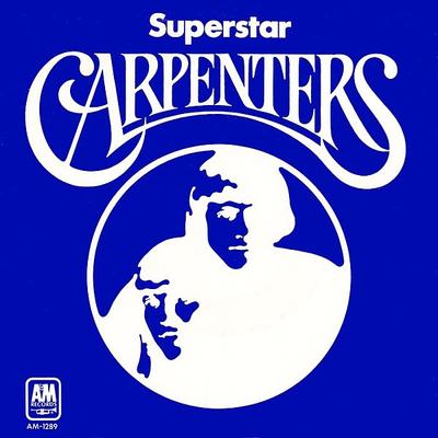 7-дюймовая пластинка CARPENTERS - Superstar AM1289S A&M RECORDS 1971 США Поп Б/у