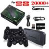 M8 Video Game Console 2.4G Wireless Controller TV Game Stick 4KHD Built-in 20000 Games 64GB Retro Games For PS1/FC/GBA