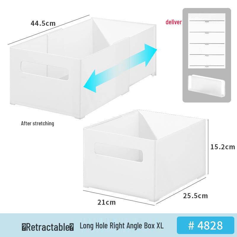 Кухонный ящик для хранения с встроенными разделителями для столовых приборов, канцелярских товаров и косметики