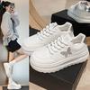 Trend Butterfly Versatile Fashion Little White Shoes Women's Summer Skirt 2024 Spring and Autumn Popular Platform Casual Board Shoes
