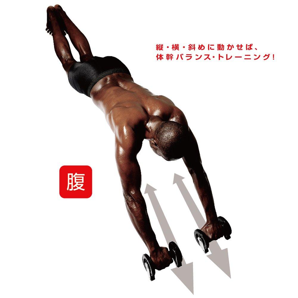 W Monsterman набор из 2 роликов для грудных мышц с оригинальным роликом La-VIE, руками, стопором, 3B-4006 [Продукция производителя]