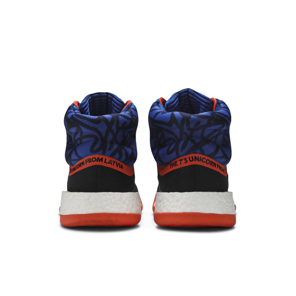 Adidas Marquee Boost 'Kristaps Porzingis' (Unisex) Core Royal / Core Black / True Orange Vintage Basketball Shoes G27738