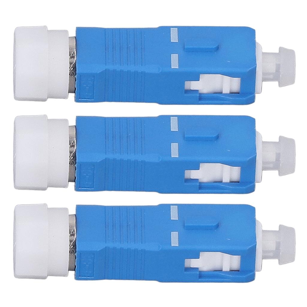 3 шт. Адаптер оптоволоконного разъема SC (вилка) к FC (розетка) Одномодовый конвертер для измерителя оптической мощности