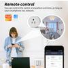 Умная розетка Graffiti WiFi: Розетка с Bluetooth-пультом и голосовым управлением Alexa