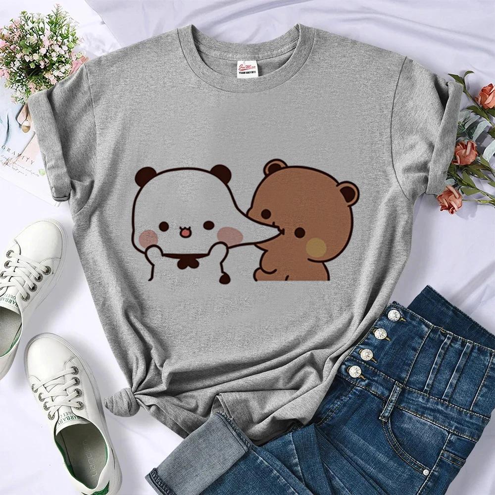 Футболка Bubu Dudu женская эстетичная крой 80-х cutecore графика корейская мода рубашка корейская мода готика манга