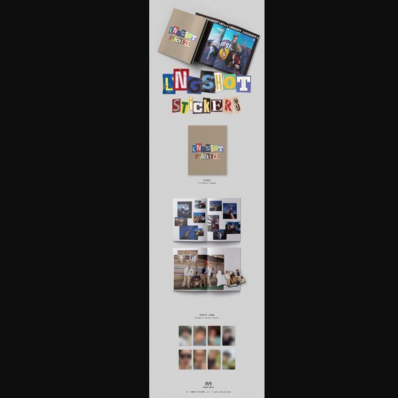 [Предзаказ] Наклейки LNGSHOT (включена фотокарточка)