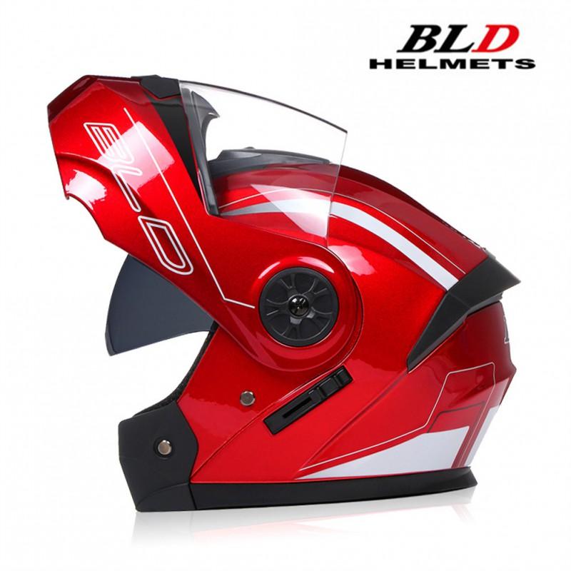 Modular Flip-Up Motorcycle Helmet With Dual Visors All-Season Riding Street Touring Commuting
