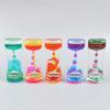 Personalized Two-Color Liquid Acrylic Oil Leak Timer Decompression Creative Crafts