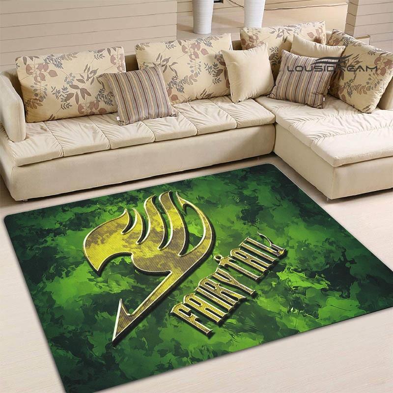 Ковер в стиле аниме «Fairy Tail», детский игровой ковер для гостиной, спальни, ковер для балкона, ванной комнаты, противоскользящий дверной коврик, реквизит для фотографий