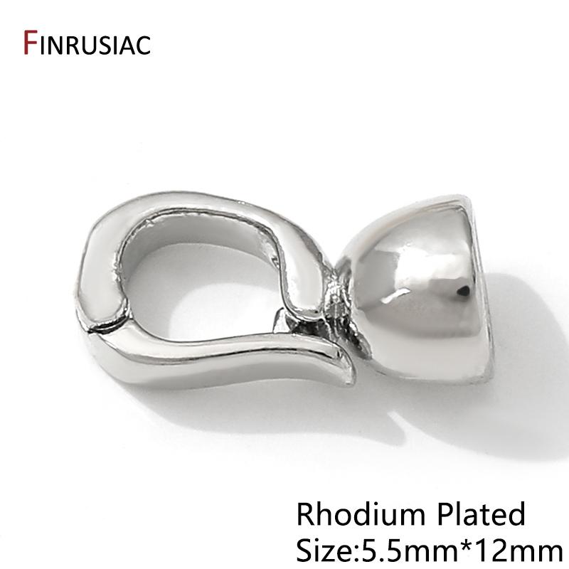 Латунный застежка-коннектор с гладким жемчугом, покрытие 14K золотом, Замок для ювелирных изделий, Застежки-фиксаторы для DIY браслетов, ожерелий