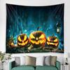 Мандала Мистический Бохо Настенный Гобелен Спальня Страшная Тыква Хэллоуин Декор Вечеринка