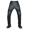 Motorcycle Riding Pants Men Women All-Season Waterproof Coated Denim Style Protective Trousers With Extended Armor
