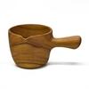 Chabatree CU-393 Деревянная чашка для молока, соусник, 6 см, для кофе/чая, молочник, емкость для сиропа