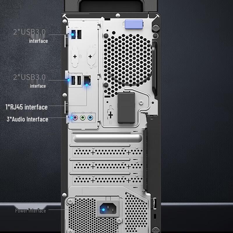 Lenovo M70H G1T Hygon Desktop PC with 23.8-inch Monitor (CN version)