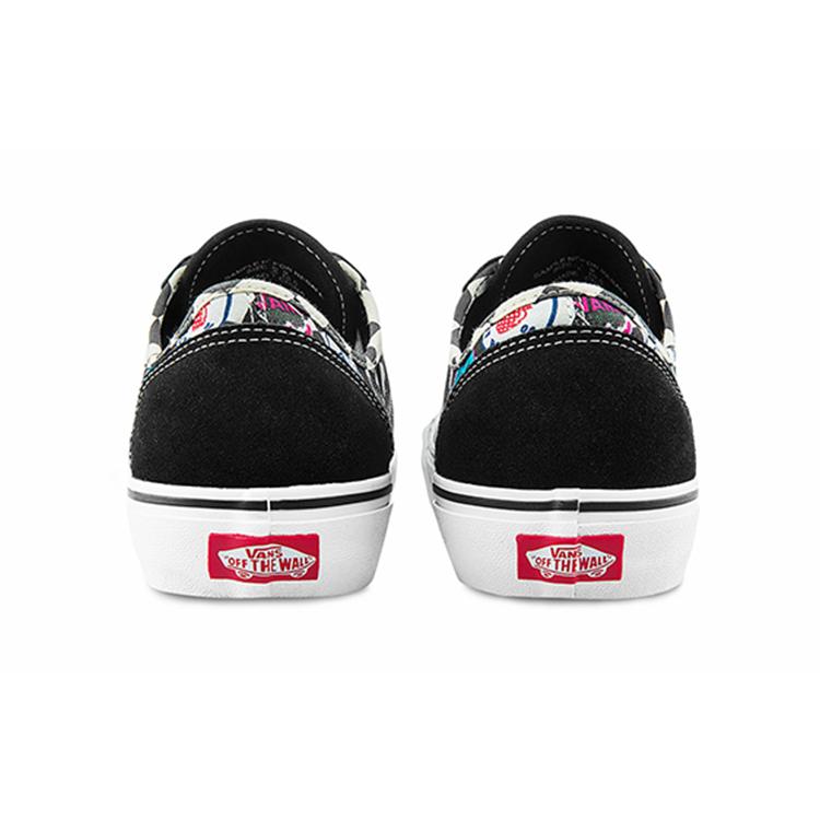 Vans Style 36 Colour Printing Shoes Black MULTI COLOR (Unisex) Skate Shoes VN0A3MVL3P0