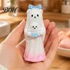 Desktop Decor for Halloween Cute Ghost Ornament, Resin Figurines with Cake/Cookie Design Fireplace Home Holiday Party Decoration Fun Gifts Kids