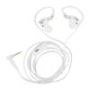 3.5mm Wired Earbuds with Detachable 2Pin Cable HiFi Noise Cancelling Earphones Super Linear Driver Built In Microphone