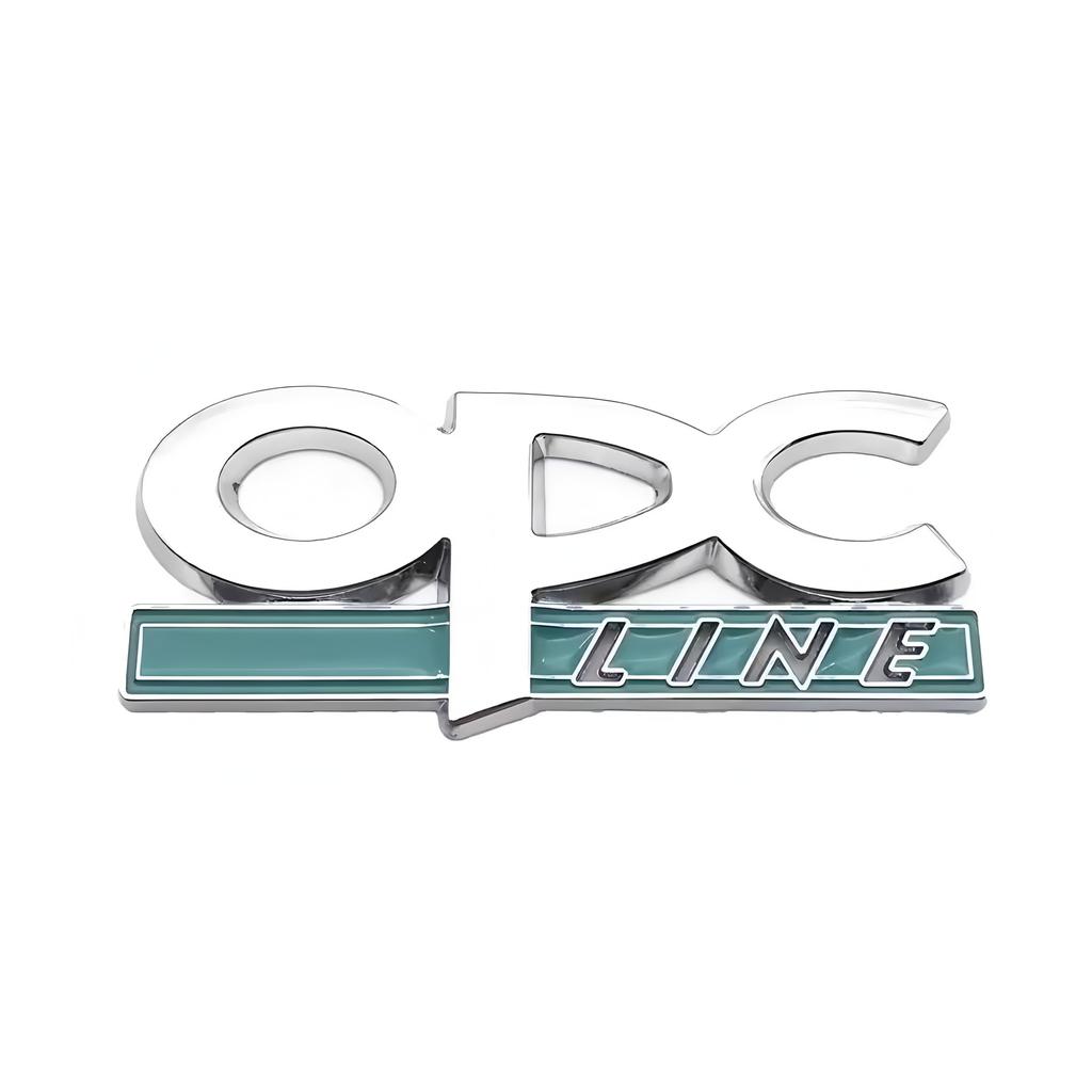 1 шт. Эмблема OPC Line Значок на переднюю решетку Задние наклейки Логотип для Opel Astra j g Insignia Corsa d Vectra c Zafira a Авто Гаджеты