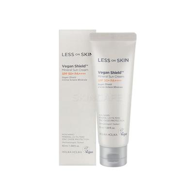 Holika Holika Less On Skin Vegan Shield Небиоактивный солнцезащитный крем 50 мл