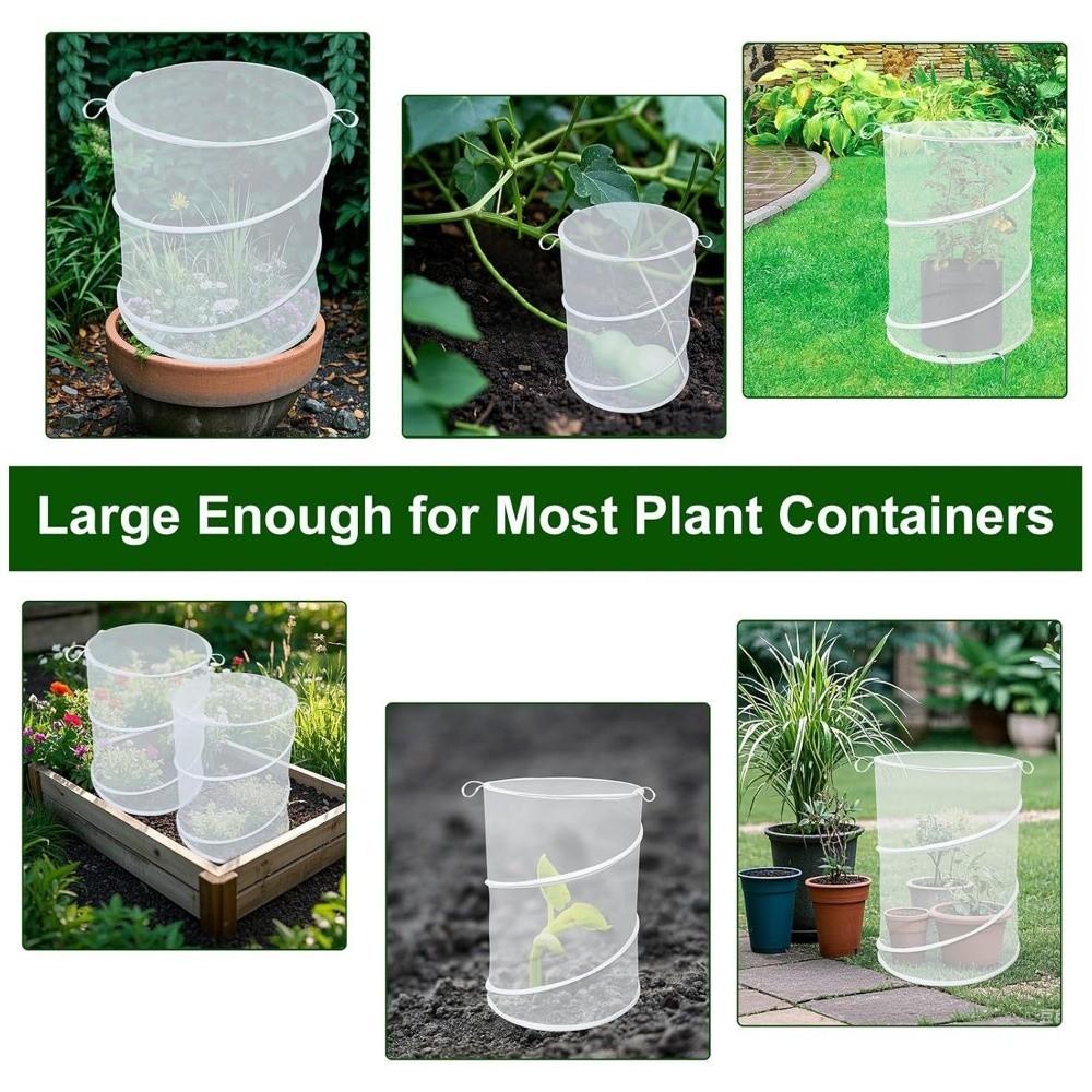 Pop-Up Garden Mesh Protector Folding Insect Barrier Netting Plant Cover Garden