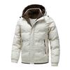 New Winter Thickened Thermal Hooded Thermal Jacket Comfortable and Versatile and Fashionable Men's