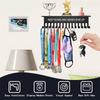 Medal Display Rack Metal Medal Hanger Holder Wall Mounted Large Capacity Award Holder For Race Soccer Basketball Sports Karate