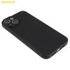 For iPhone 14 Case Precise Cutouts TPU Fiber Lining Shockproof Phone Cover