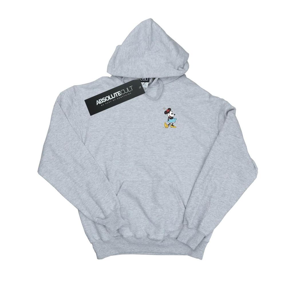 Disney Mens Minnie Mouse Kick Chest Hoodie