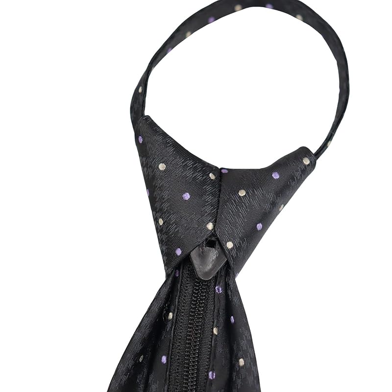 [Michiko London] бренд KOSHINO, подарок, модный шелковый галстук-молния, не завязанный, простая установка (МКЗП-32-С серый)