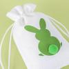 10PCS Reusable Drawstring Gift Bags Bunny Pattern Rabbit Candy Bags Snack Pack Bags  Kids Treats
