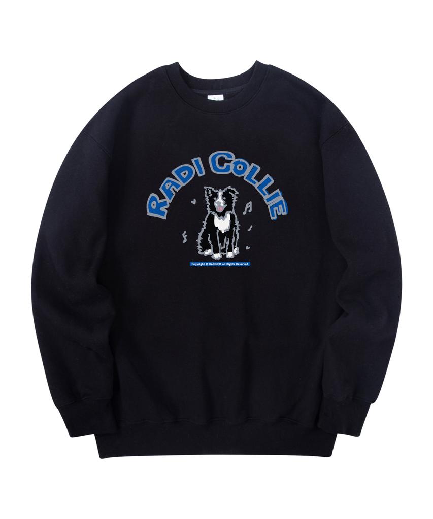 RADINEO Black Collie Sweatshirt Black