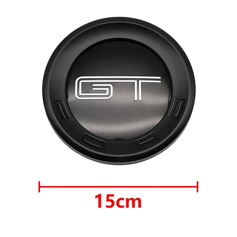 Новая автомобильная наклейка 2026 года 150 мм Логотип-эмблема на багажник автомобиля ABS Наклейка в стиле шины для Ford Mustang 5.0 Roush Shelby GT500 Cobra Lagu