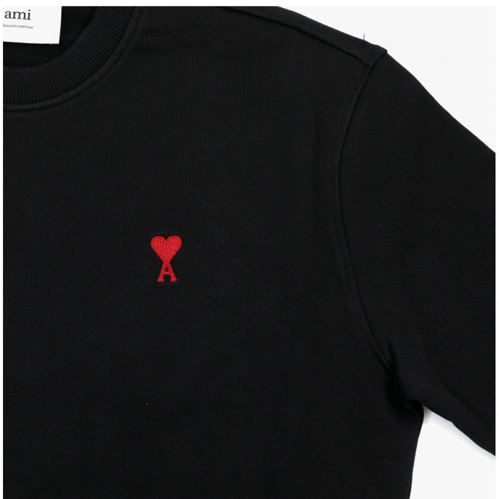 Ami Small Heart Logo Sweatshirt Bfusw035 730 001