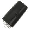 Bottega Veneta Intrecciato Black Key Holder for Men and 284137 V0016 A4 Compatible Case/Key Women, 8806, [Used]