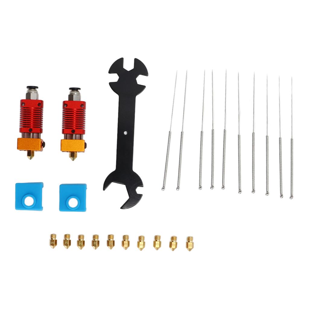 Extruder Hotend Nozzle Cleaning Kit with MK8 Nozzle Needle 5 In 1 Wrench for Ender 3 Pro V2