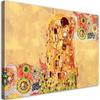 Canvas Print, Gustav Klimt Fulfilment Woman Abstraction