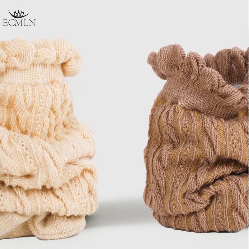 Женские милые дышащие носки до щиколотки, однотонные носки, женские повседневные носки с оборками, дышащие носки до щиколотки